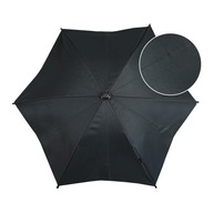 Dáždnik do kočíka univerzálny čierny 70 cm Bomix
