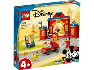 LEGO hasičská stanica a hasičské auto Mickey Mouse 10776