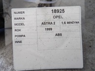 Opel Astra G II Pompa ABS 0273004362 90581417