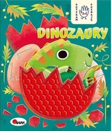 Dinozaury Książeczka Sensoryczna Dotykam Poznaję