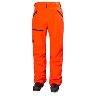 Męskie spodnie narciarskie Helly Hansen Sogn Cargo Pants neon orange XL