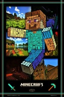 MINECRAFT (2020) - Plagát PREMIUM !! 50x70cm HIT !