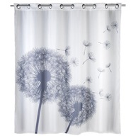 Zasłona prysznicowa antybakteryjna - Astera Flexi tekstylna 180x200cm WENKO