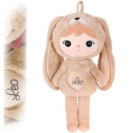 Metoo Béžový zajačik 50 cm s menom Darček k narodeninám pre dieťa