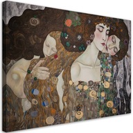 OBRAZ Bozk žien - G. Klimt NA PLÁTNE 90x60