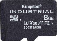 Karta pamięci microSD 8GB CL10 UHS-I KINGSTON Industrial