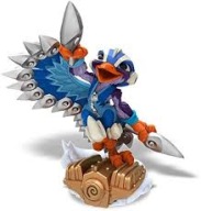 VZDUŠNÁ FIGÚRKA SKYLANDERS SUPERCHARGERS STORMBLADE