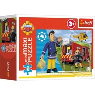 Puzzle Požiarnik Sam Fireman 20 MiniMaxi Trefl 21115 dielikov.