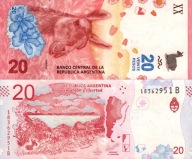 # ARGENTÍNA - 20 PESOS - 2017 - P-361b - UNC (Lama)
