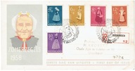 Niderlandy - stroje ludowe - Mi. 712-16 FDC - erka