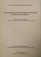 Z badań nad religijnością polską Studia i