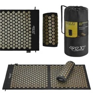 4FIZJO Acupressure Mat DUŻA z poduszką czarno-złota