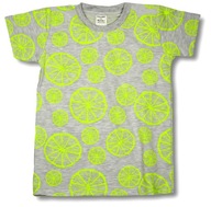 T-SHIRT dla chłopca bawełniany koszulka LIMONKI 98