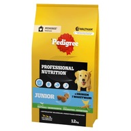 PEDIGREE JUNIOR 12kg DRÓB Z WARZYWAMI SUCHA KARMA DLA SZCZENIĄT