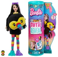 Barbie Cutie Reveal Dżungla Lalka Tukan HKR00