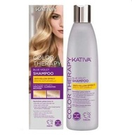 KATIVA Blue Violet Neutrálny šampón na ochranu farby blond vlasov 250ml