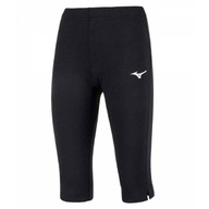 MIZUNO 3/4 HIGH-KYU CAPRI PANT (L) Dámske nohavice Čierna