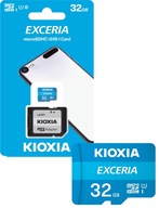 Karta pamięci microSD KIOXIA 32GB UHS I U1 adapter