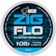 Kaprársky vlasec Nash NXT Zig Flo 15 lb 300 m