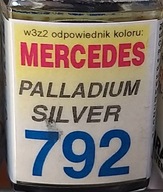 ZAPRAWKA LAKIERNICZA MERCEDES 792 palladium silver