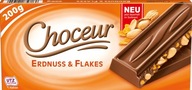 CHOCEUR czekolada ERDNUSS FLAKES 200g Z NIEMIEC