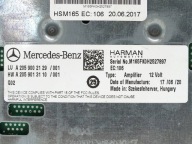 amplifier module RADIA HARMAN MERCEDES C W205 A2059002129