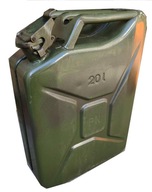 Wytrzymały kanister Metalowy 20L Wojskowy + Uszczelka