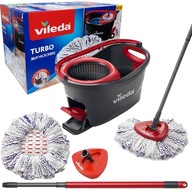 VILEDA Mop obrotowy TURBO 3w1 Mikrofibra