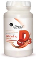 ALINESS Vitamín D3 FORTE 4000 j.m. - 120 kapsúl