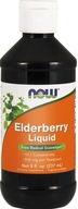 NOW FOODS ELDERBERRY LIQUID - CZARNY BEZ 237 ML