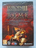 Europa Universalis III 3 & Rome Complete Edition PL Nowy Folia UNIKAT