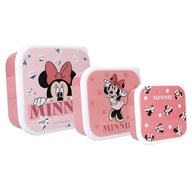Raňajky Box 3v1 Minnie Mouse ružová