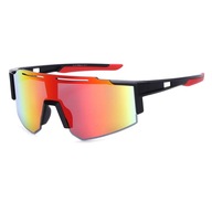Športové slnečné okuliare Flexibilné Filter UV400 Black/Red + PUZDRO