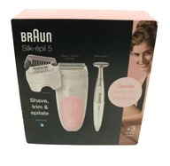 Braun Silk-epil 5 SES 5-820 Depilator Golarka Trymer Zestaw