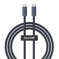 BASEUS SZYBKI KABEL USB-C 240W PD 8K 60Hz MOCNY PRZEWÓD DO ŁADOWANIA 1m