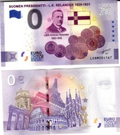 Banknot 0-euro-Finlandia 2021-Presidenti Relander