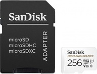 SanDisk High Endurance microSDXC 256GB V30 Adapter