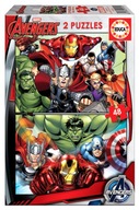 Puzzle 2 x 48 dielikov Avengers/ Educa