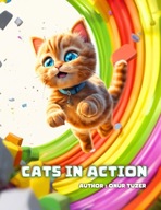 Cats in Action: An Interactive Learn and Play Picture Book | A Story for 3