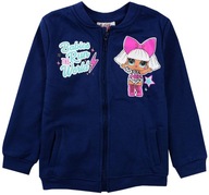 *LOL SURPRISE CIPZÁRAS BOMBER PULÓVER SÖTÉTKÉK 104 E15A*