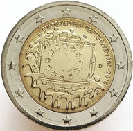 2 euro 2015 30 rokov vlajky Únie Euro (D) - Mincovňa príležitostné