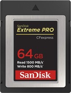 Karta pamięci Extreme Pro 64GB SANDISK CFexpress B