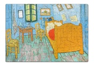 Drevené puzzle A3 Vincent van Gogh Izba v Arles