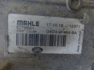 Abgaskuehler AGR EGR RANGE ROVER EVOQUE und L538 2.0D G4D3-9F464-BA