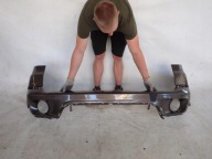 BMW X5 E70 LCI LIFT 10-13 bumper rear part rear PDC