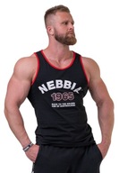 KOSZULKA TANK TOP MĘSKI TRENINGOWY NA SIŁOWNIE NEBBIA LIMITED EDITION