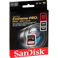 SD karta SanDisk Extreme PRO 32 GB