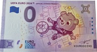 Banknot 0 Euro 2023 ( Niemcy ) - UEFA EURO 2024 OFFICIAL LICENSED -MASKOTKA