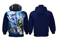 bluza NINJAGO rozpinana kaptur A47 rozm. 140