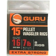 Przypony Method Pellet Waggler Guru Bait Bands Ready Rigs 38 cm r. 18